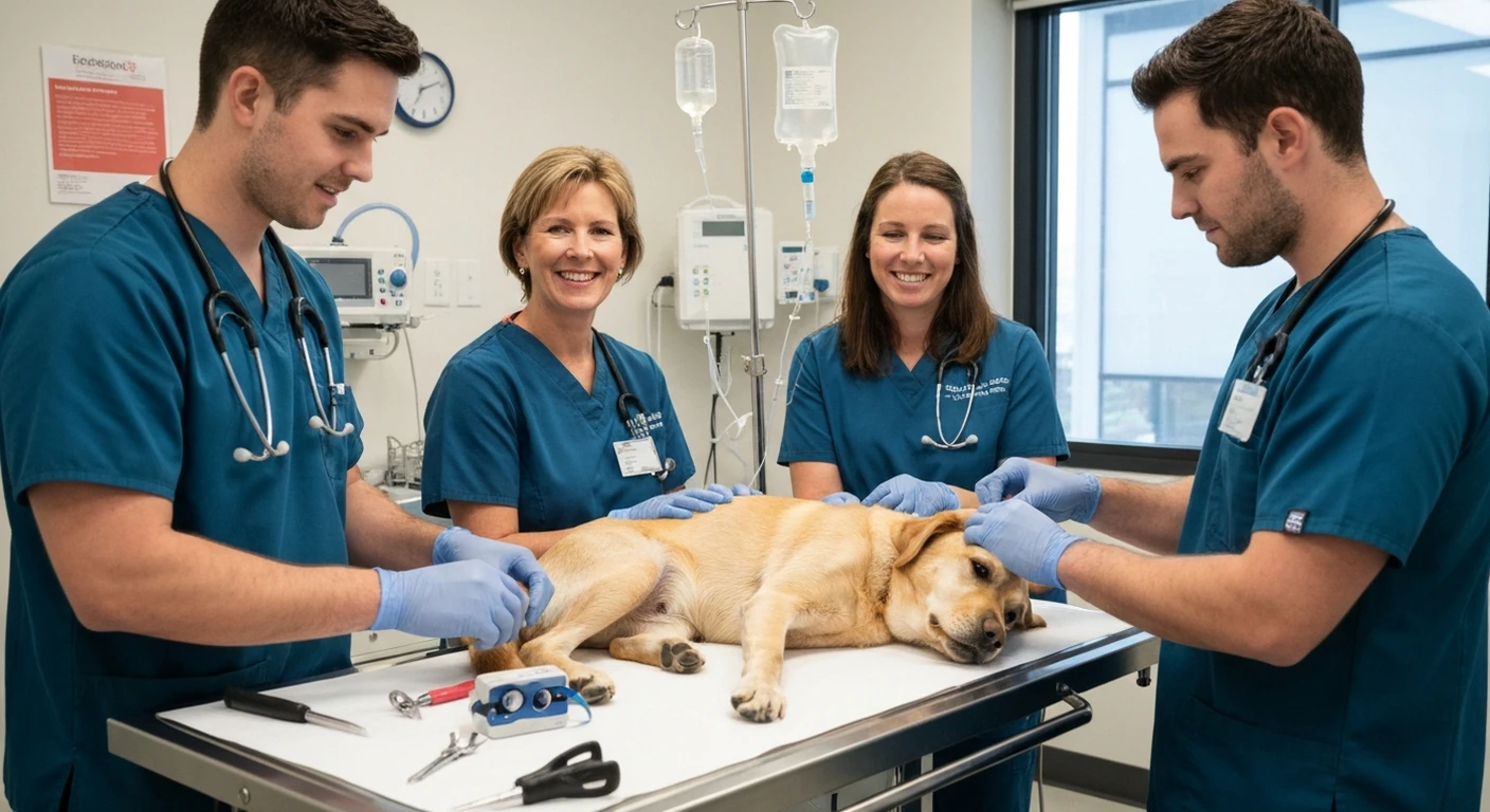 Les signes d'une urgence veterinaire chez le chien